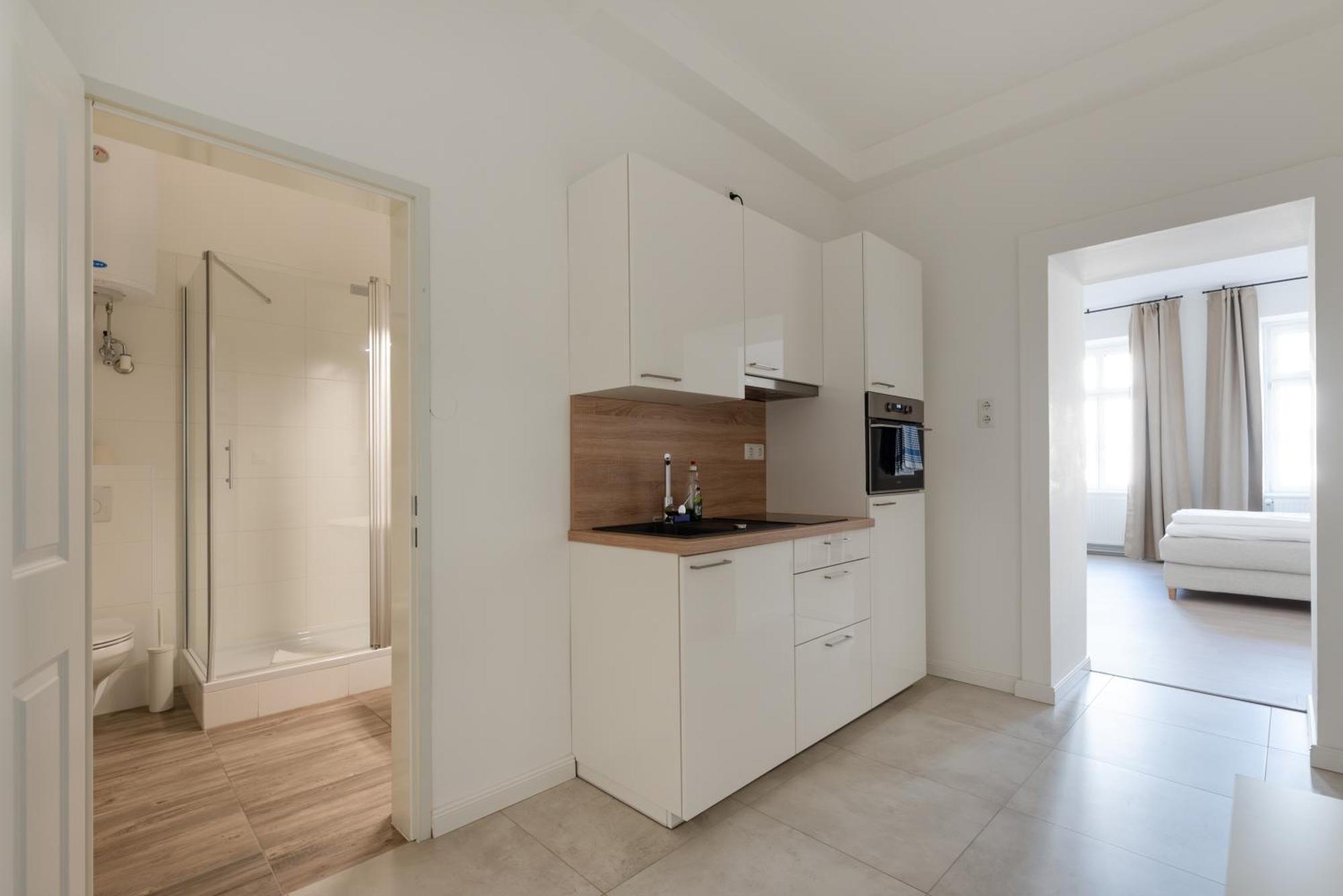 Studio Apartment Near University Wina Bagian luar foto